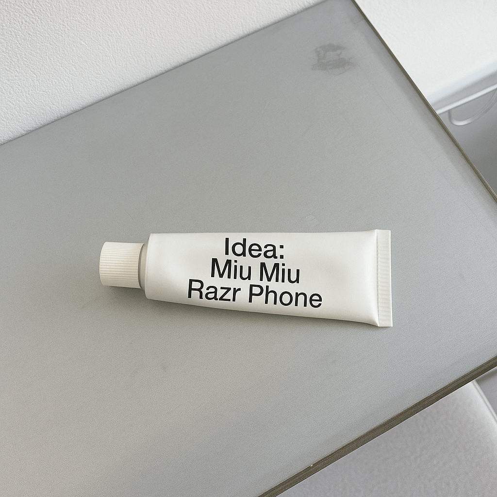 Miu Miu Razr Phone Idea