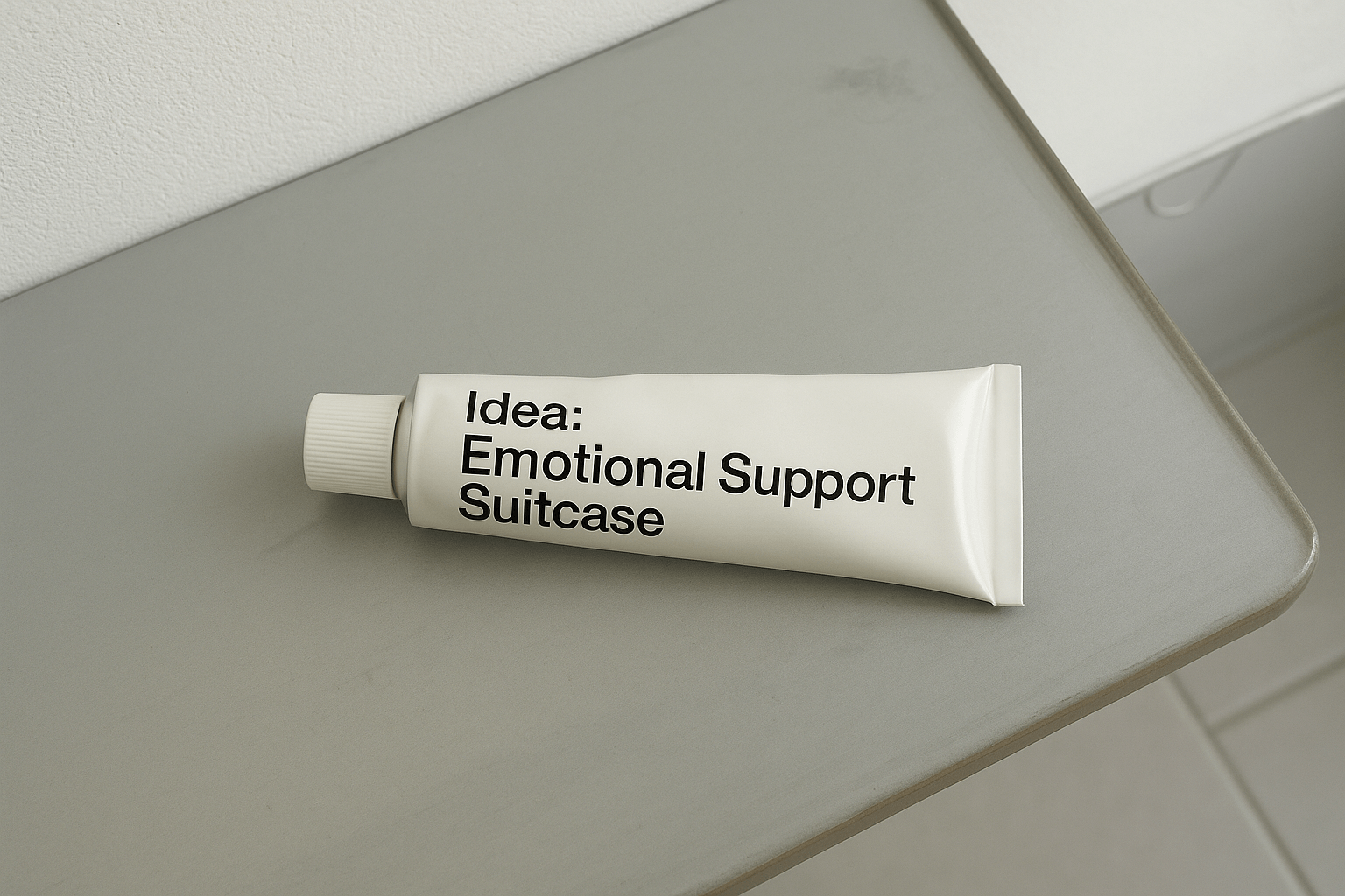 Emotional Support Suitcase Idea